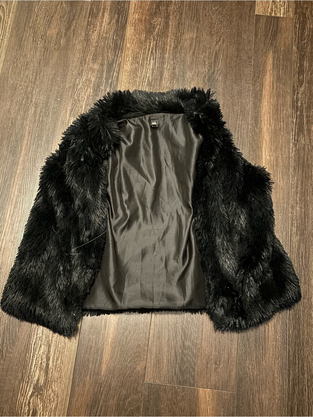 Black Faux Fur Jacket - Women’s Elegant Coat